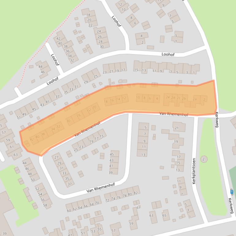 Kaart van postcodegebied 6956AK.