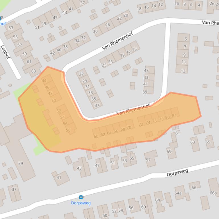Kaart van postcodegebied 6956AL.