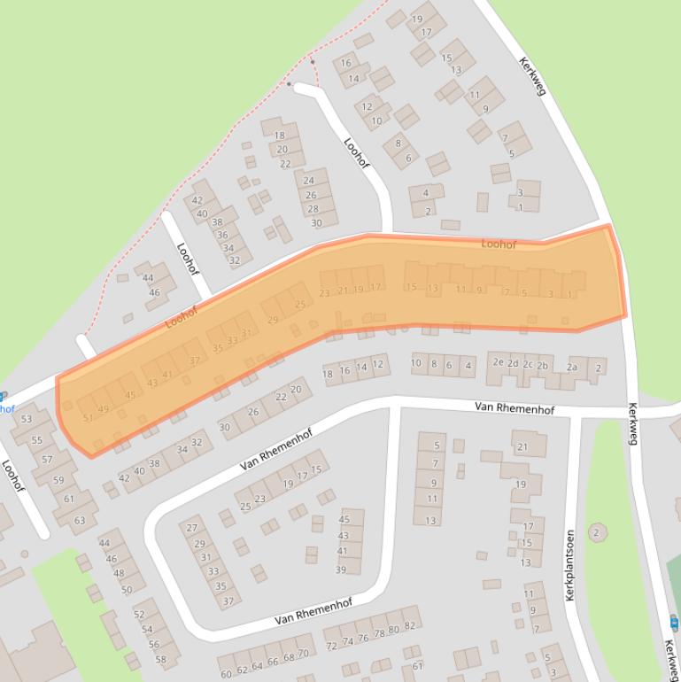 Kaart van postcodegebied 6956CM.