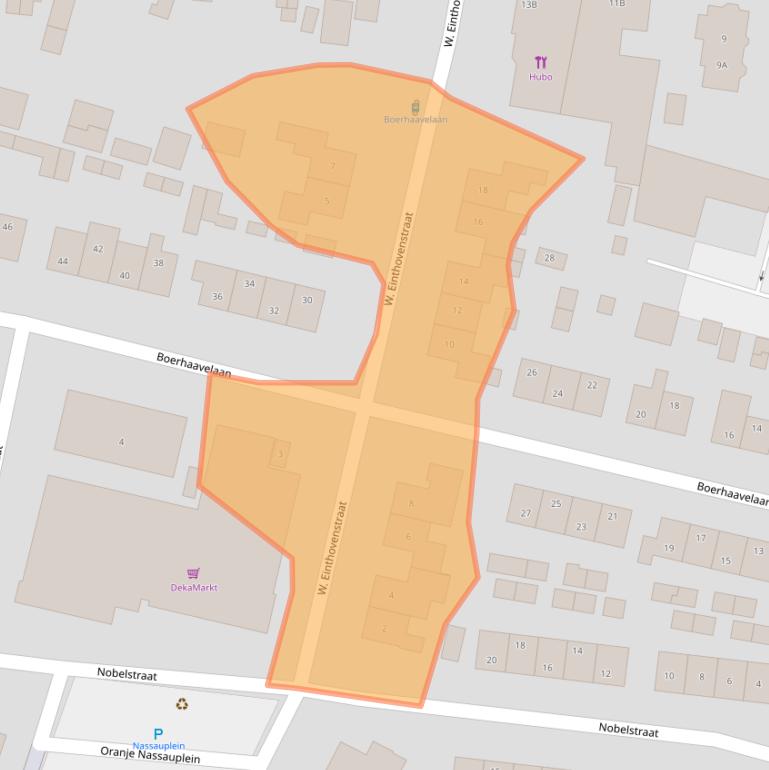 Kaart van postcodegebied 6961CK.