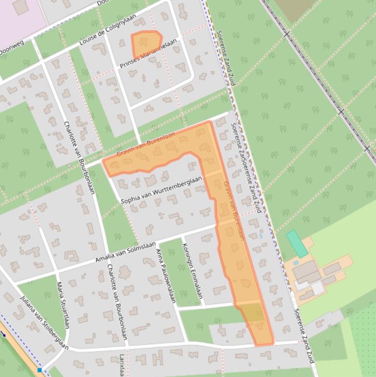 Kaart van postcodegebied 6961ET.