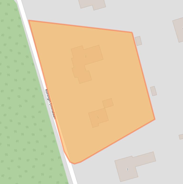 Kaart van postcodegebied 6961EX.