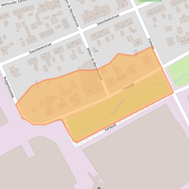 Kaart van postcodegebied 6961GN.