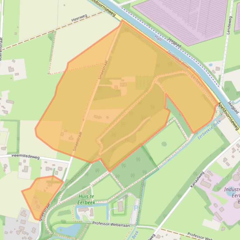 Kaart van postcodegebied 6961KA.