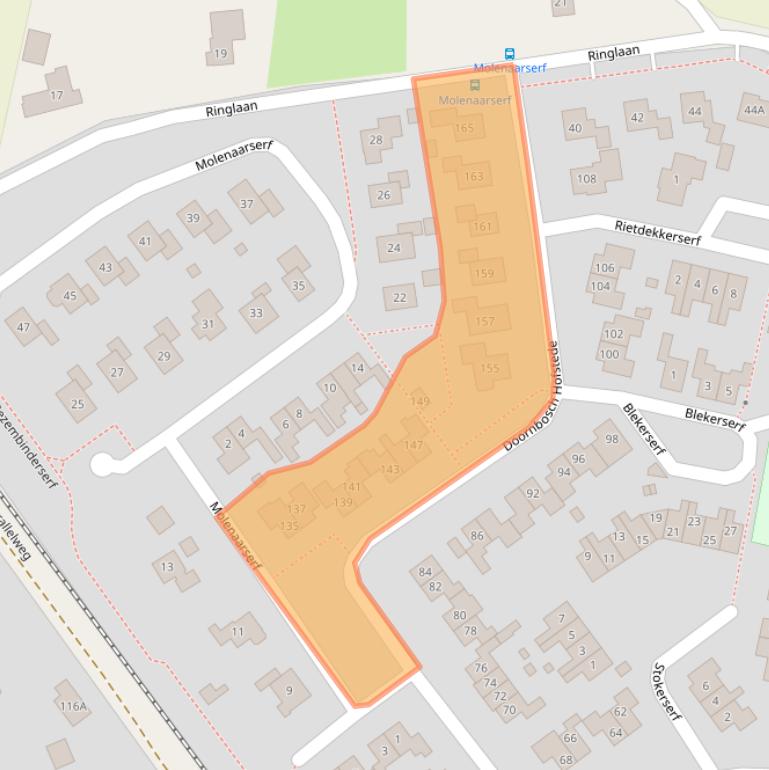 Kaart van postcodegebied 6961MG.