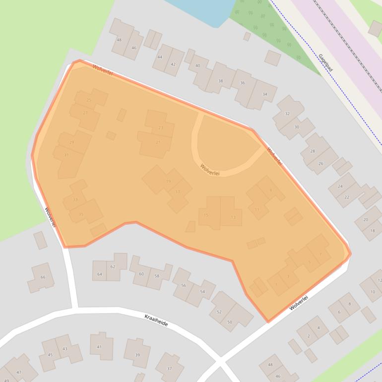 Kaart van postcodegebied 6961PP.