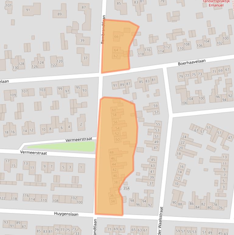 Kaart van postcodegebied 6961ZK.