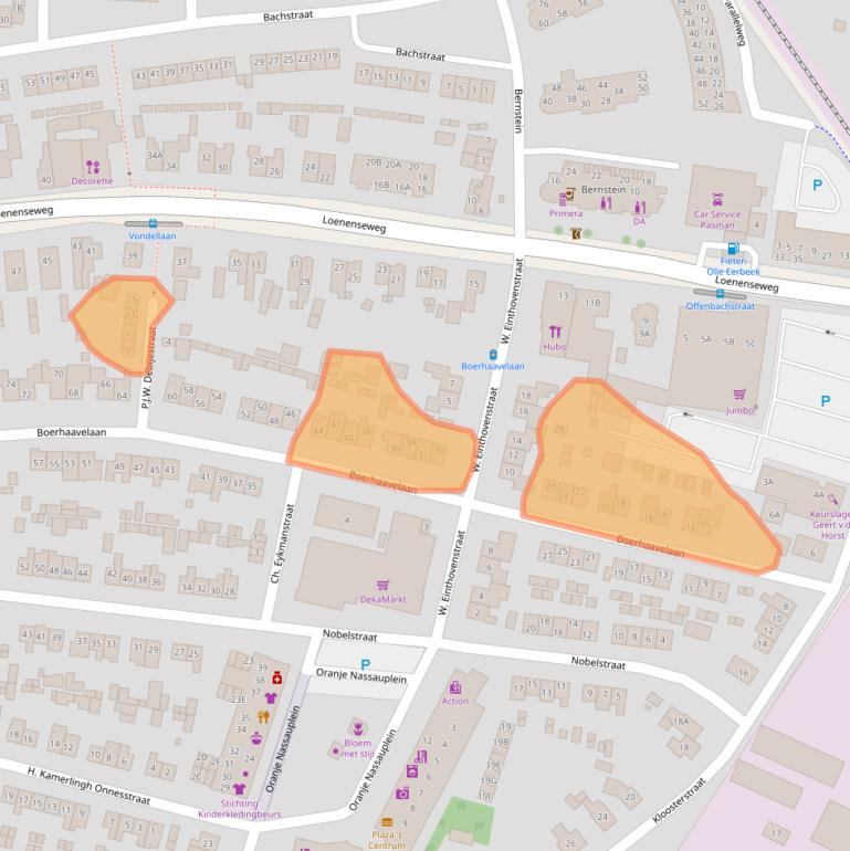 Kaart van postcodegebied 6961ZV.