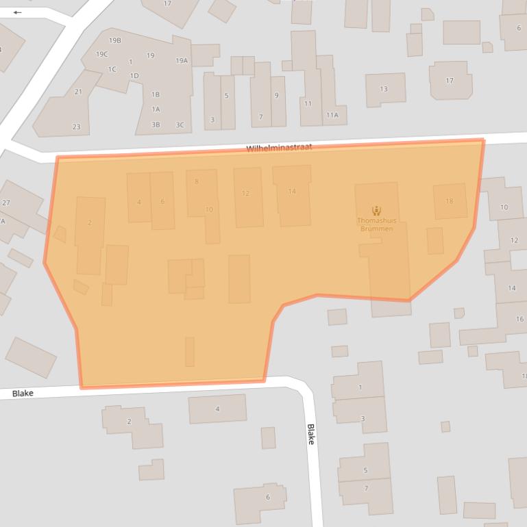 Kaart van postcodegebied 6971AK.