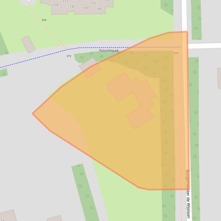 Kaart van postcodegebied 6971CB.