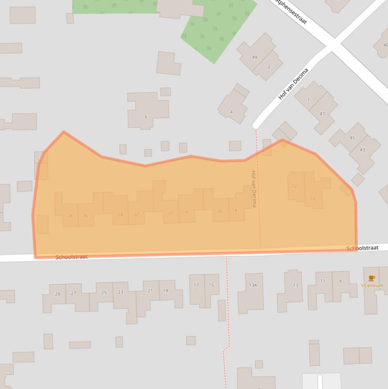 Kaart van postcodegebied 6971CK.