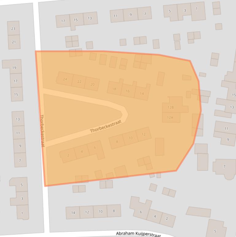 Kaart van postcodegebied 6971DC.