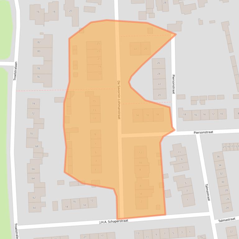 Kaart van postcodegebied 6971DR.