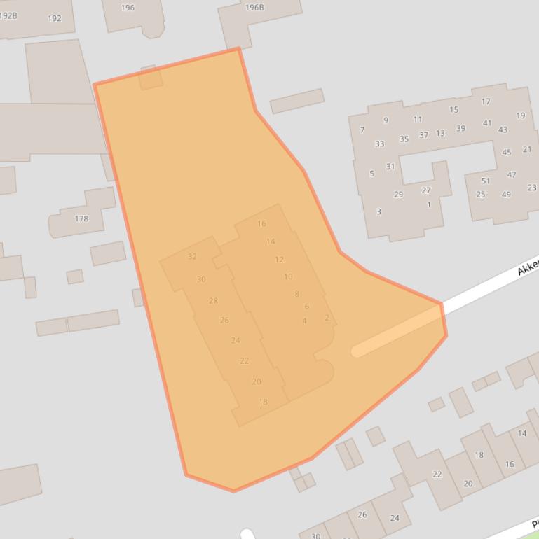 Kaart van postcodegebied 6971MH.