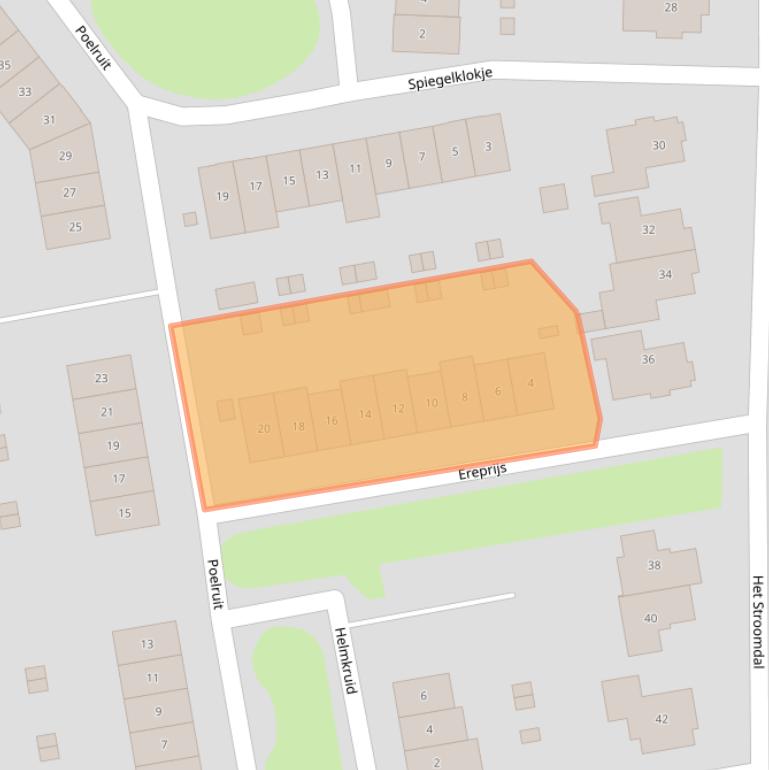 Kaart van postcodegebied 6971MN.