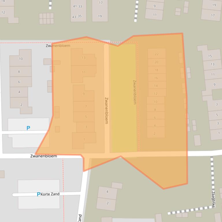 Kaart van postcodegebied 6971PH.