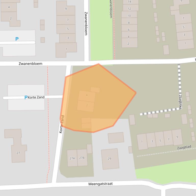 Kaart van postcodegebied 6971PJ.