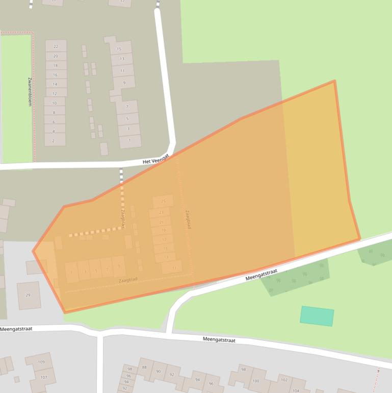 Kaart van postcodegebied 6971PK.