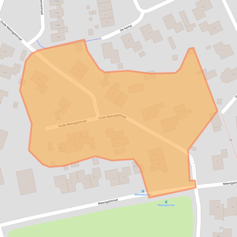 Kaart van postcodegebied 6971VB.