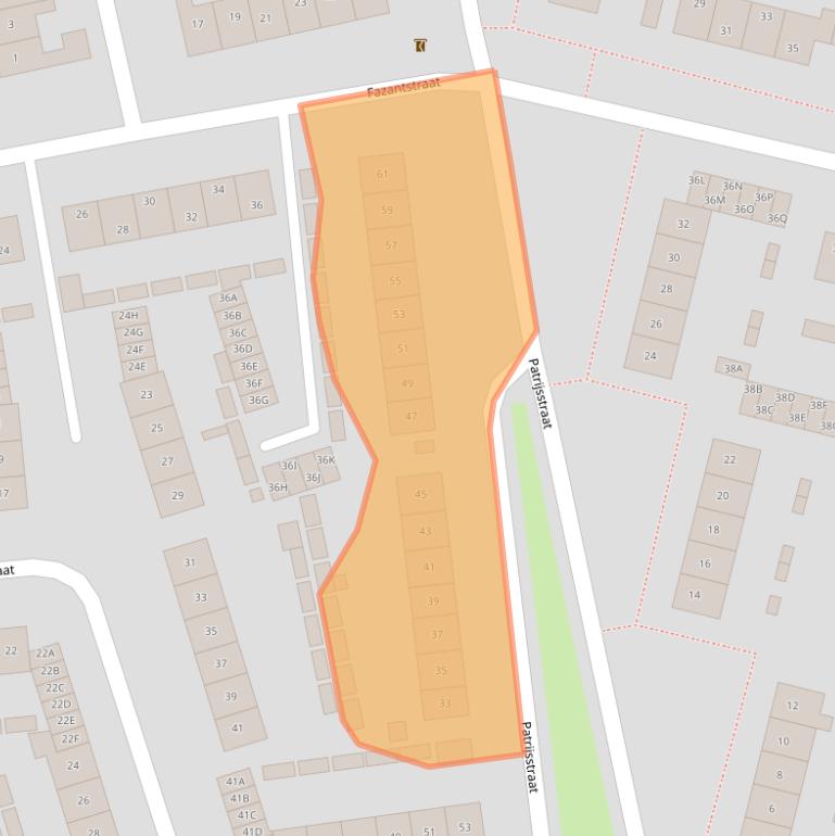 Kaart van postcodegebied 6971VP.