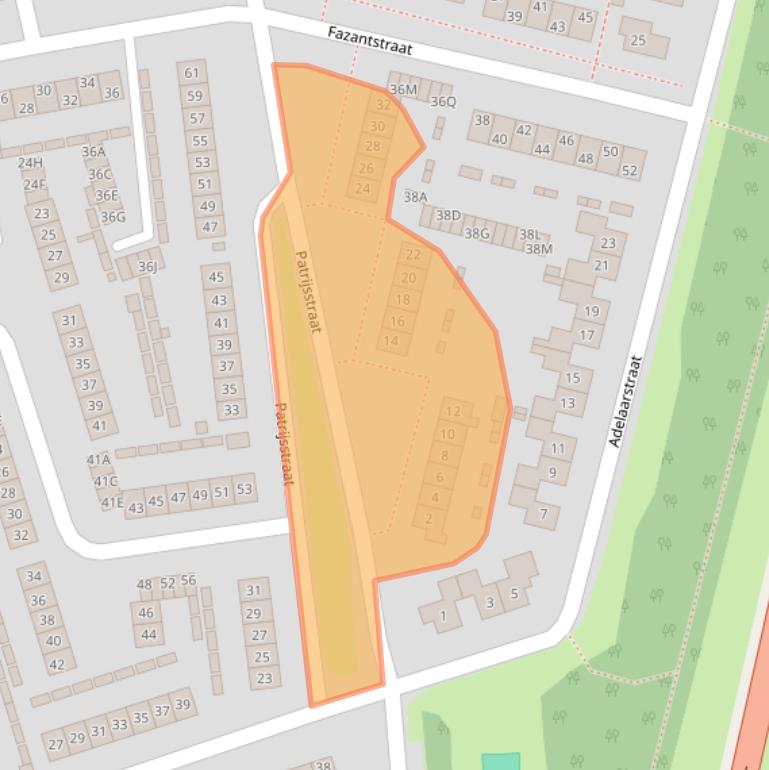 Kaart van postcodegebied 6971VR.