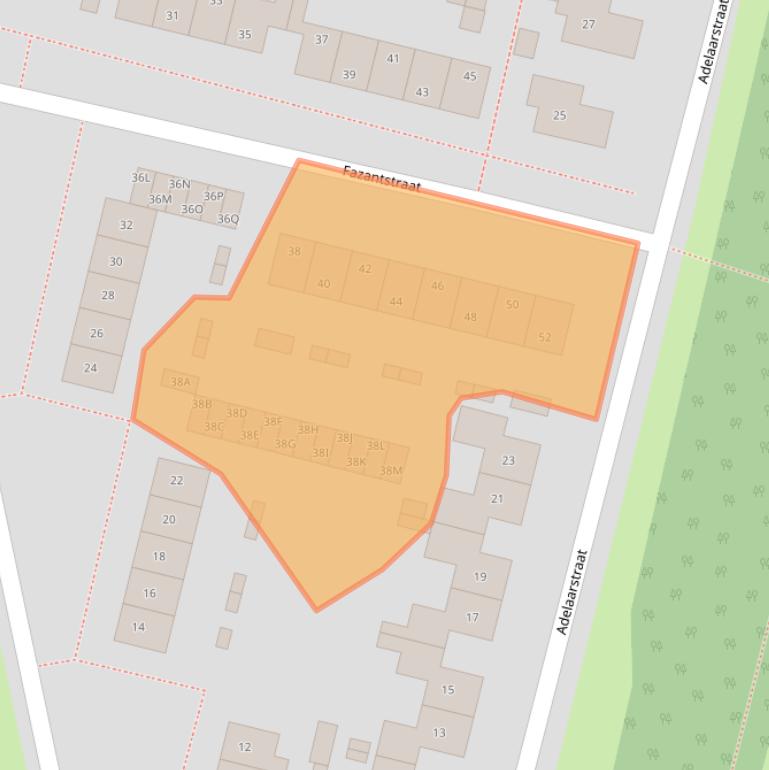 Kaart van postcodegebied 6971WP.