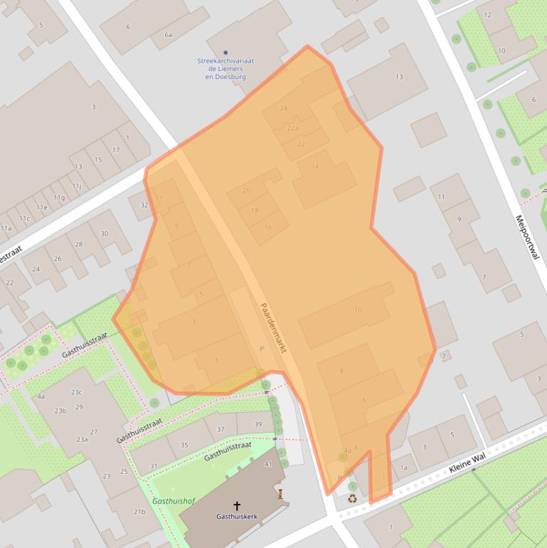 Kaart van postcodegebied 6981AL.