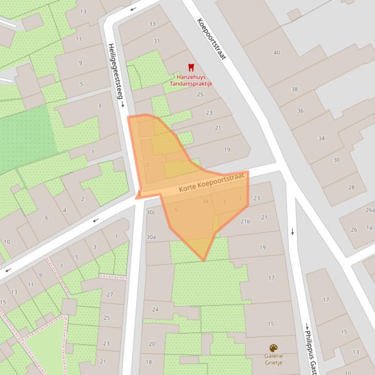 Kaart van postcodegebied 6981AV.