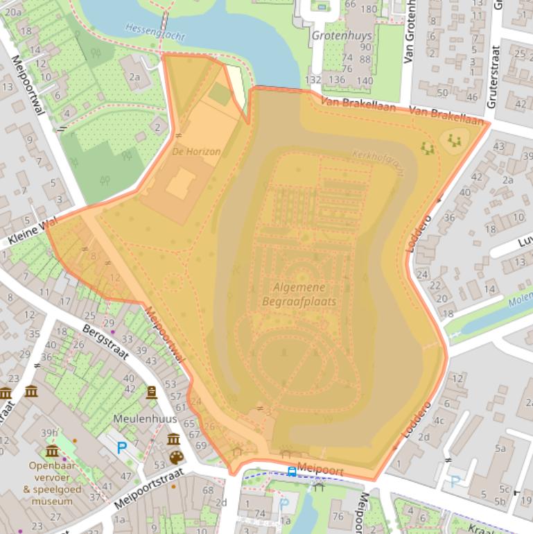 Kaart van postcodegebied 6981DD.