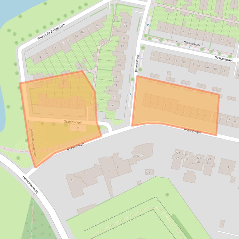 Kaart van postcodegebied 6981GR.