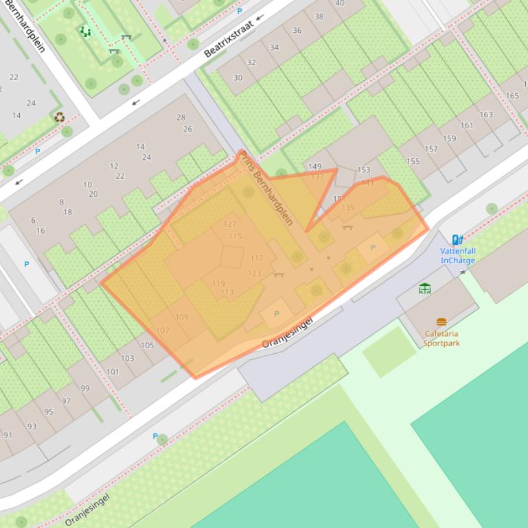 Kaart van postcodegebied 6981GV.