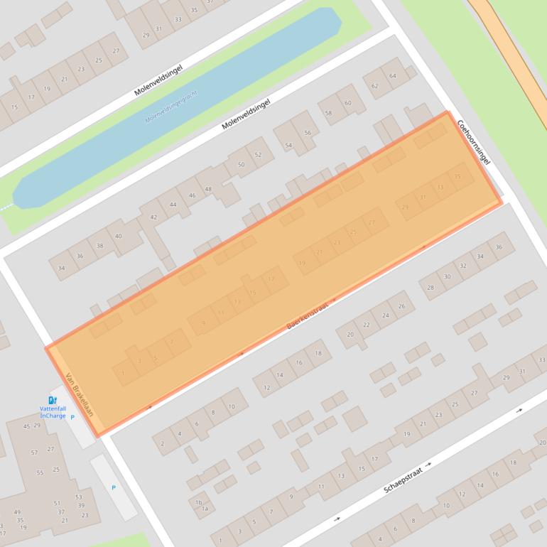 Kaart van postcodegebied 6981JH.