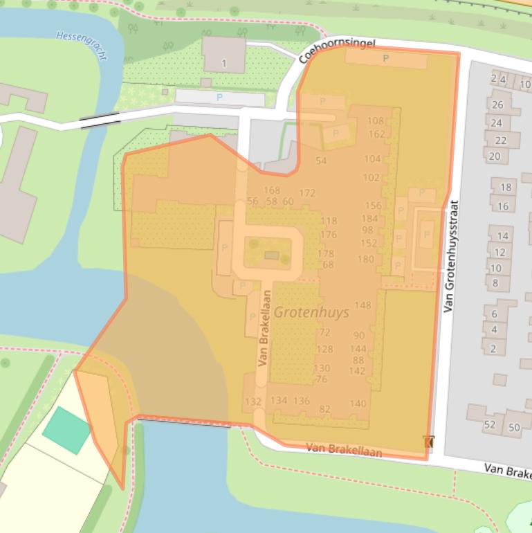 Kaart van postcodegebied 6981JN.