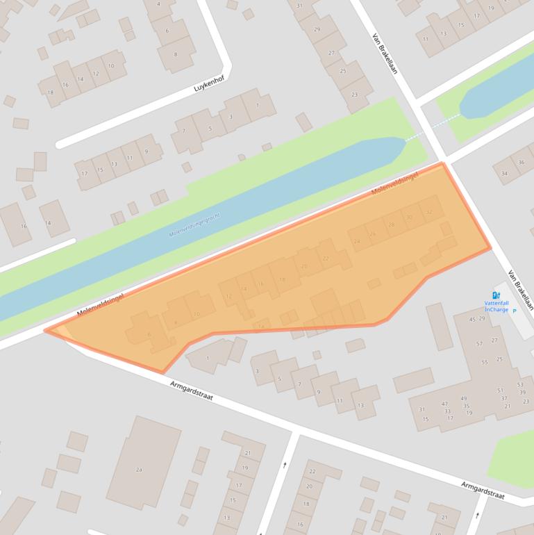 Kaart van postcodegebied 6981JR.