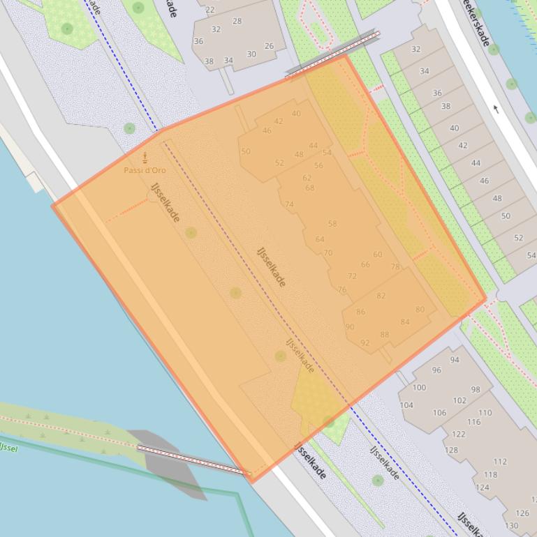 Kaart van postcodegebied 6981LG.