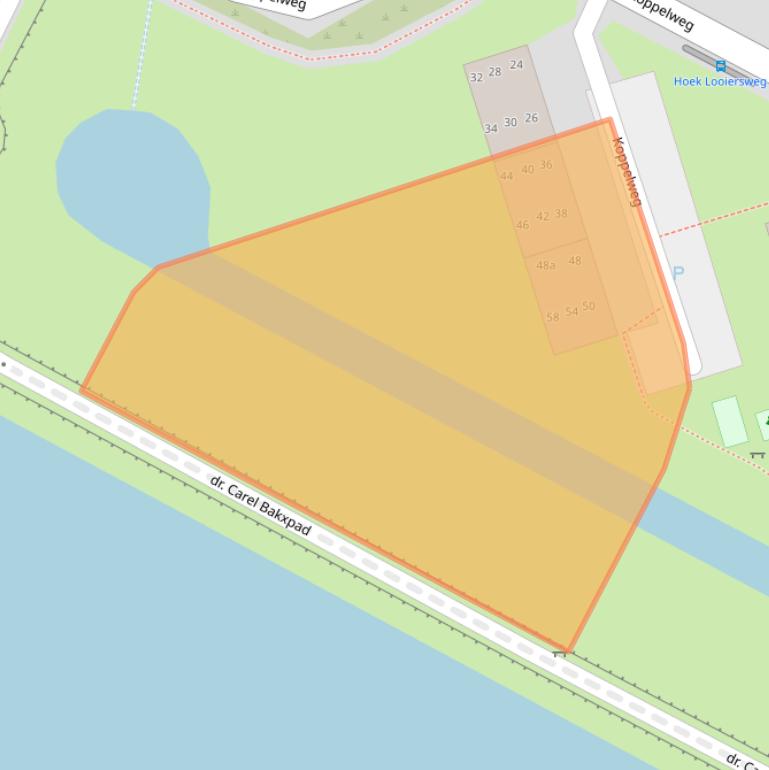 Kaart van postcodegebied 6982AG.