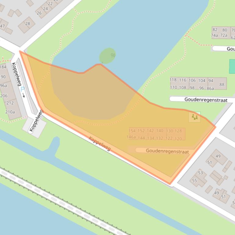 Kaart van postcodegebied 6982BV.