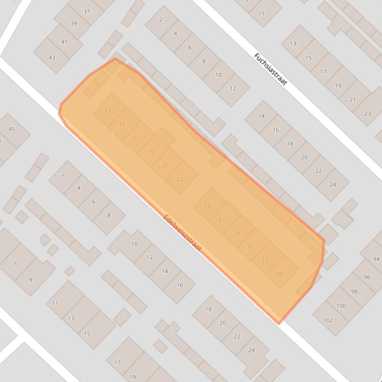 Kaart van postcodegebied 6982DC.