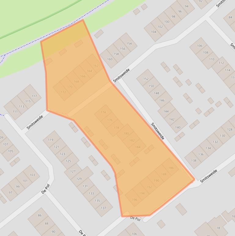 Kaart van postcodegebied 6983EN.