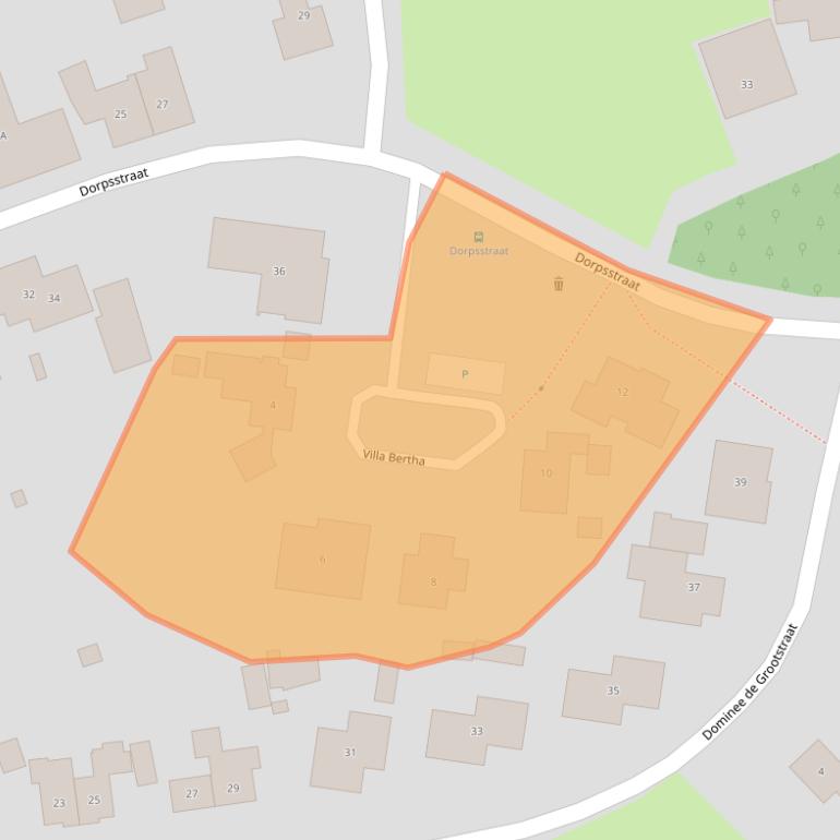 Kaart van postcodegebied 6986AH.