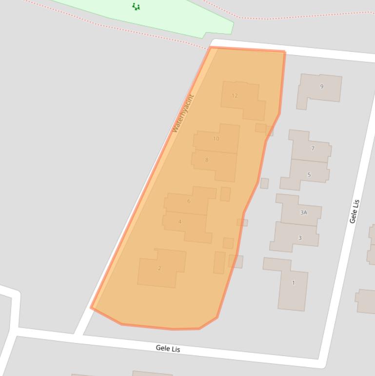 Kaart van postcodegebied 6986DE.