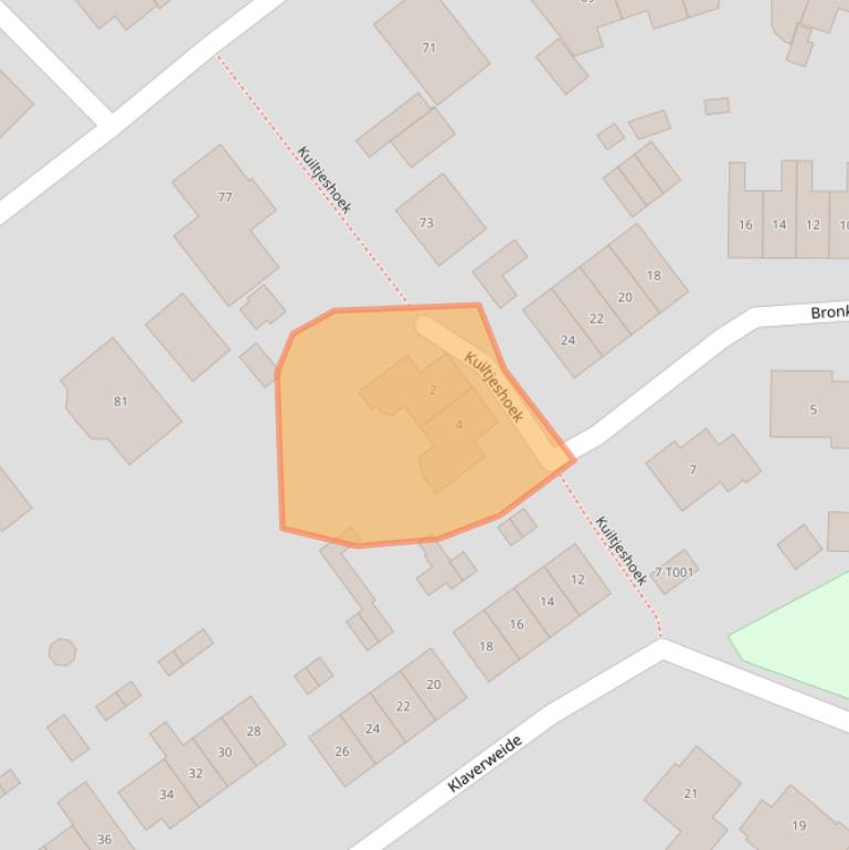 Kaart van postcodegebied 6987DE.