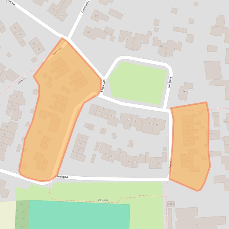 Kaart van postcodegebied 6988AM.