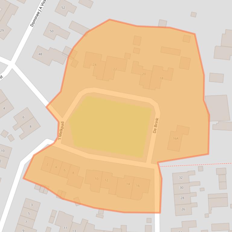 Kaart van postcodegebied 6988AP.