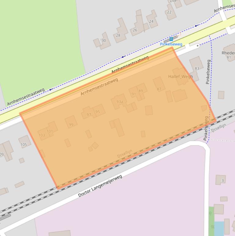 Kaart van postcodegebied 6991AK.