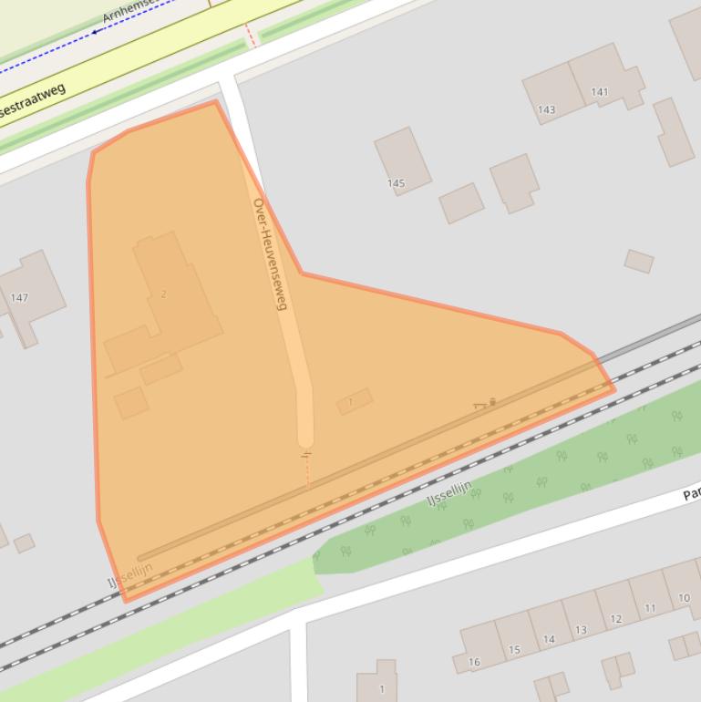 Kaart van postcodegebied 6991AR.