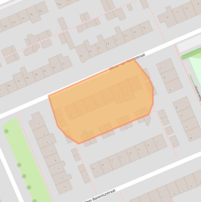 Kaart van postcodegebied 6991BG.