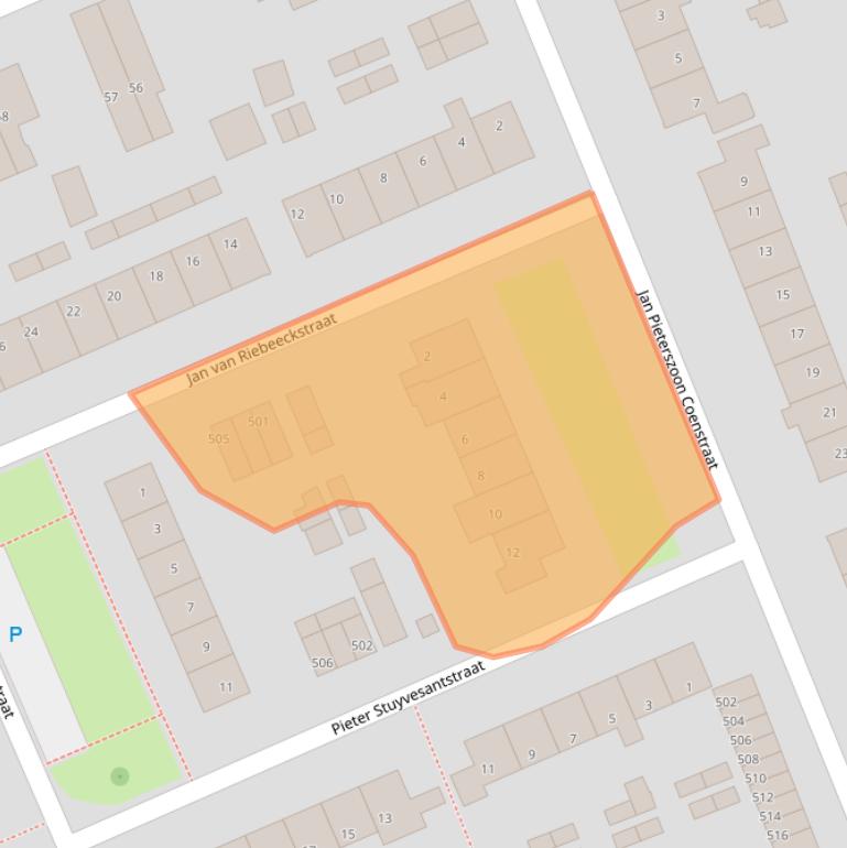 Kaart van postcodegebied 6991BZ.