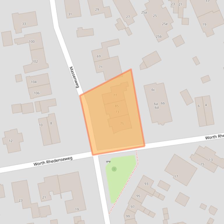 Kaart van postcodegebied 6991CN.