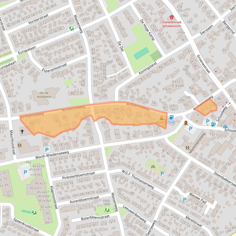 Kaart van postcodegebied 6991DK.